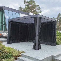 Поліестерові штори для альтанки MIRADOR-111 3x3 Поліестерові штори для альтанки MIRADOR-111 3x3