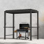 Альтанка MIRADOR BBQ 2,55x1,5m, темно-сіра Альтанка MIRADOR BBQ 2,55x1,5m, темно-сіра