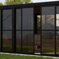 Розсувна стінка з полікарбонату для альтанки MIRADOR-111, 4m Розсувна стінка з полікарбонату для альтанки MIRADOR-111, 4m