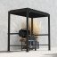 Альтанка MIRADOR BBQ 2,55x1,5m, темно-сіра