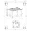 Альтанка MIRADOR-111, 3x4m з текстильними шторами Альтанка MIRADOR-111, 3x4m з текстильними шторами